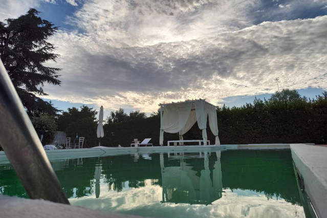 Private Pool at Villa Angela, located in Polignano a Mare